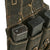 Original German WWII  Left Side MP 40 Blue Blended Webbing Triple Magazine Pouch by Rahm & Kampmann - dated 1941 Original Items