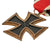 Original German WWII Wehrmacht Iron Cross 2nd Class 1939 by Glaser & Sohn of Dresden with Ribbon Original Items