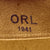 Original German WWII 1941 Dated First Model DAK Afrikakorps Sun Helmet by ORL with Eye Shields - size 57 Original Items
