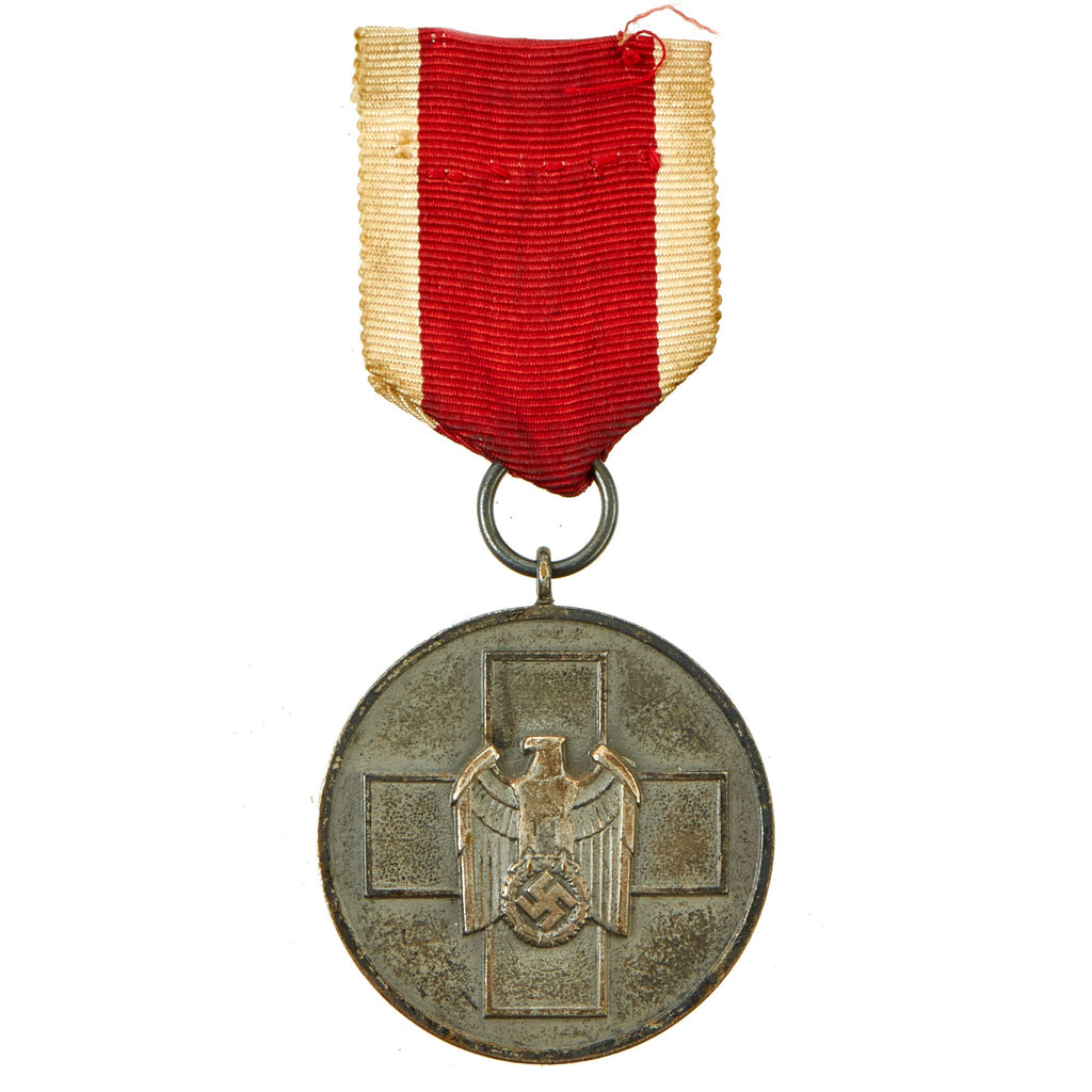Original German WWII DRK Red Cross Medal for Social Welfare with Ribbon Original Items
