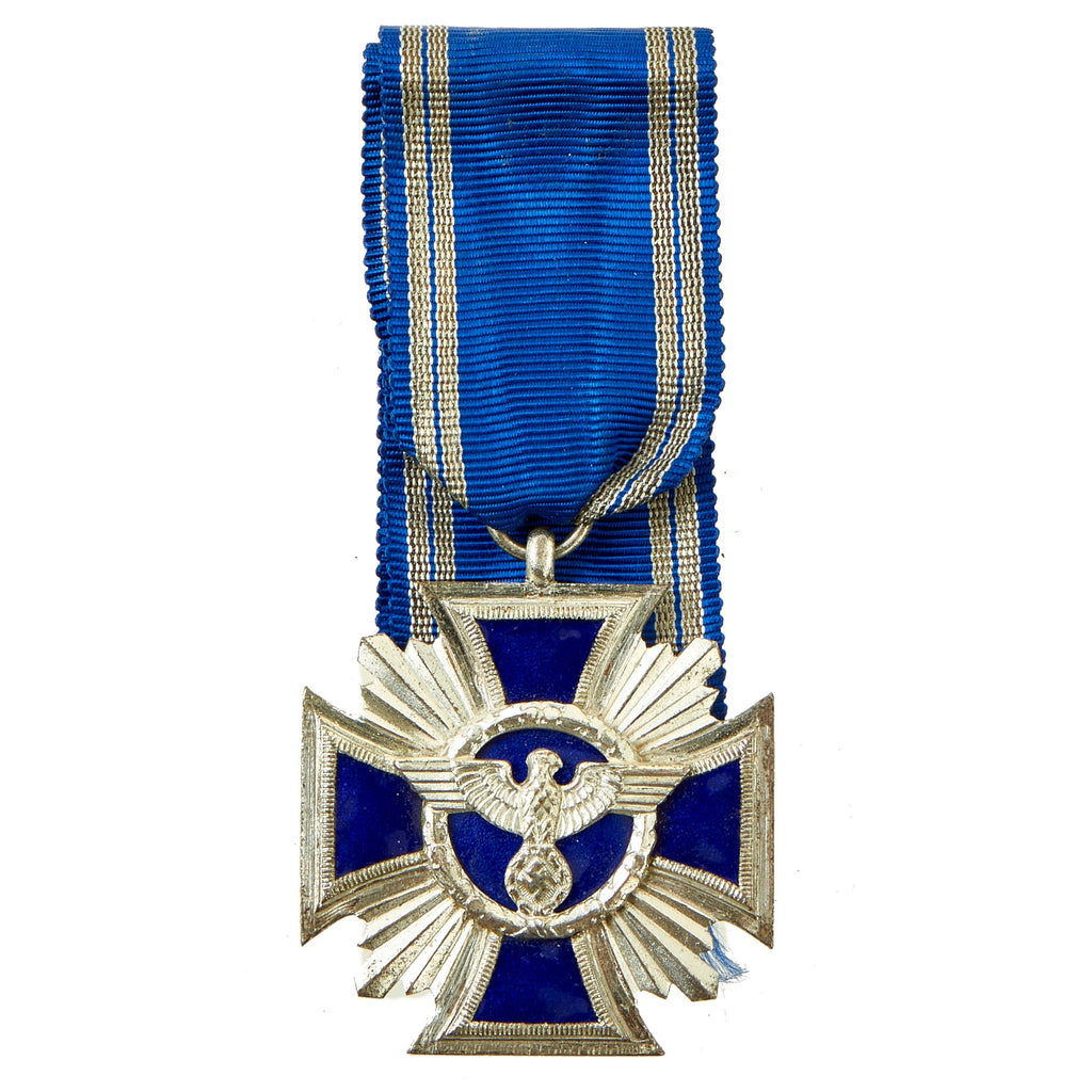 Original German WWII NSDAP Party Long Service Award Second Class by C.E. Juncker with Ribbon - 15 Years Original Items