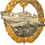 Original German WWII Kriegsmarine 2nd Model S-Boat Fast Attack Craft War Badge by by Rudolf Souval Original Items