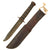Original U.S. WWII Navy Mark 2 KA-BAR Fighting Knife by PAL with Leather Scabbard Original Items