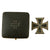 Original German WWII Iron Cross First Class 1939 with Pinback in Case - EKI - Unmarked Original Items