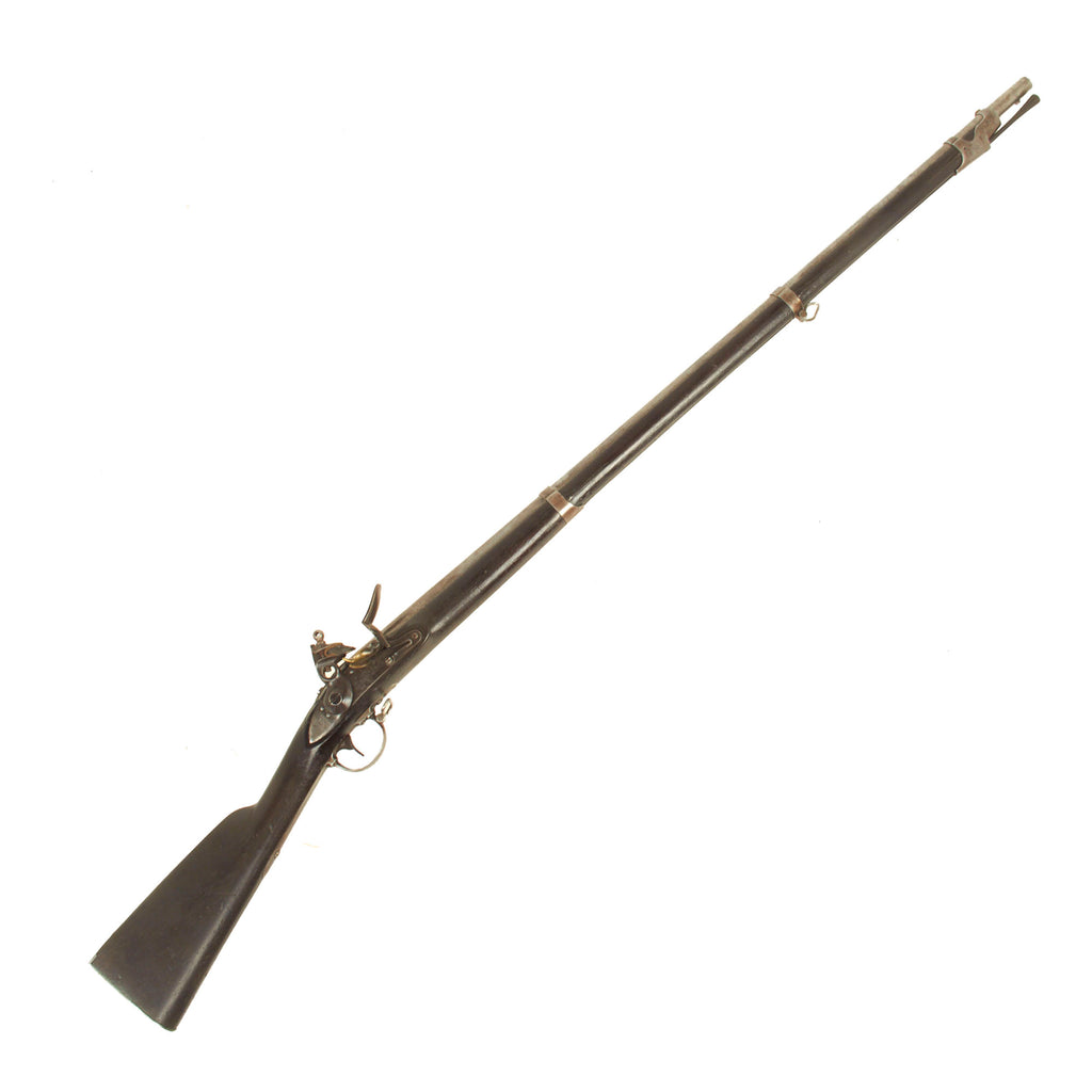 Original Rare U.S. Springfield Model 1840 Flintlock Contract Musket by Daniel Nipples of Mill Creek, PA. dated 1843 - Unconverted Original Items