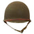 Original U.S. WWII 1943 Schlueter M1 Fixed Bale Helmet with St. Clair Low-Pressure Liner - Complete Original Items