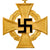 Original German WWII 1st Class 40 Year Civil Service Faithful Service Medal in Case Original Items