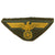 Original German WWII Kriegsmarine Navy Field Gray BeVo Breast Eagle Insignia - Uniform Cut Out Original Items