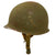 Original WWII U.S. Late War Produced M-1C Paratrooper Helmet With Westinghouse Jump Liner Original Items