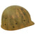 Original WWII U.S. Late War Produced M-1C Paratrooper Helmet With Westinghouse Jump Liner Original Items