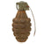 Original U.S. WWII Inert MkII Pineapple Grenade with Yellow Ring & M10 Series Fuze Original Items