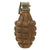 Original U.S. WWII Inert MkII Pineapple Grenade with Yellow Ring & M10 Series Fuze Original Items