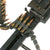 Original German WWII MG 34 Display Machine Gun with Carrier Drum and Belt with Inert Ammunition in 1941 Dated Can Original Items