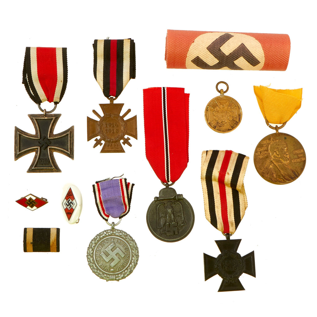 DRAFT WW2/WW1 GERMAN MEDAL GROUP Original Items