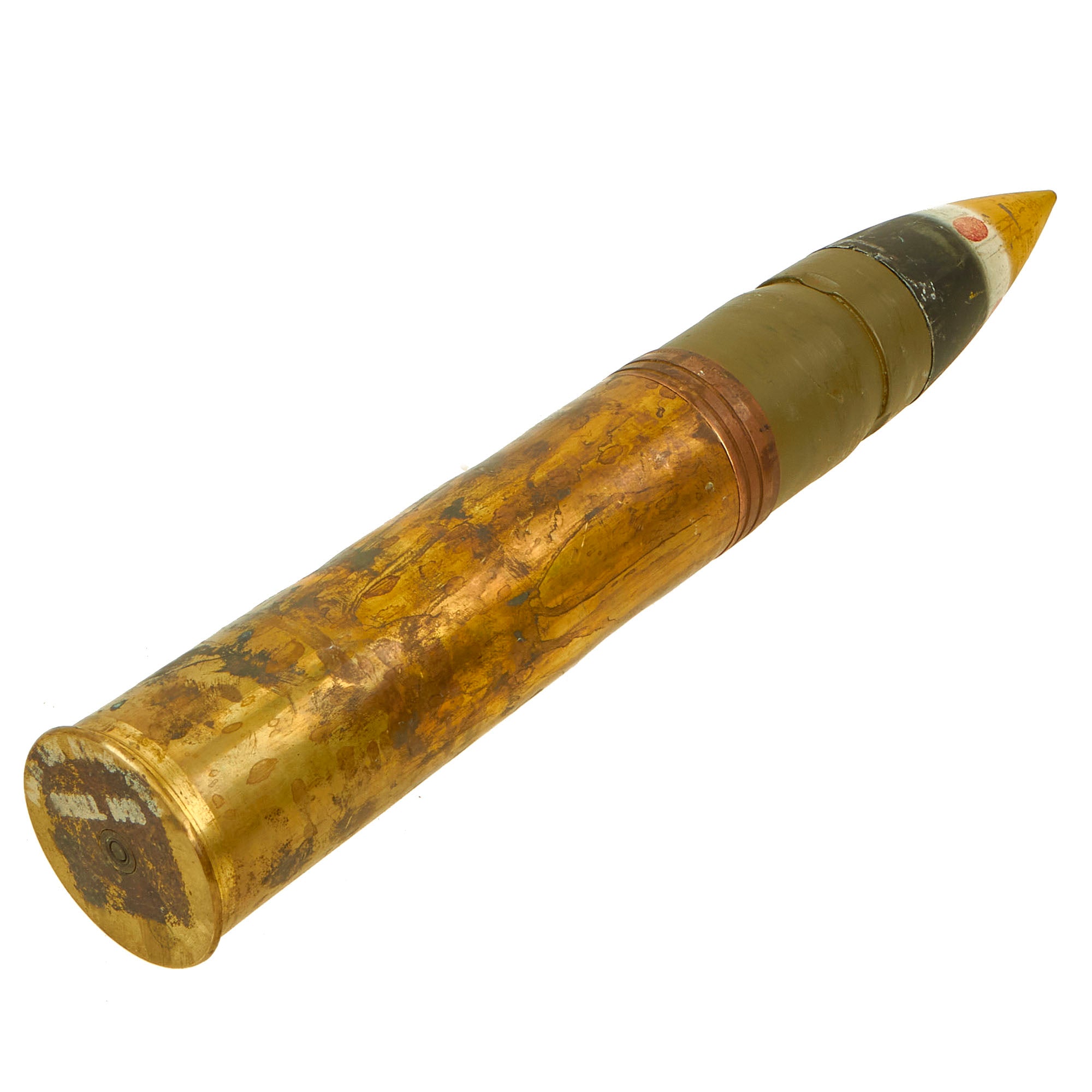 Original U.S. WWII Inert 1942 Dated 75mm M5A1 Armor Piercing Mk 29 Mod ...