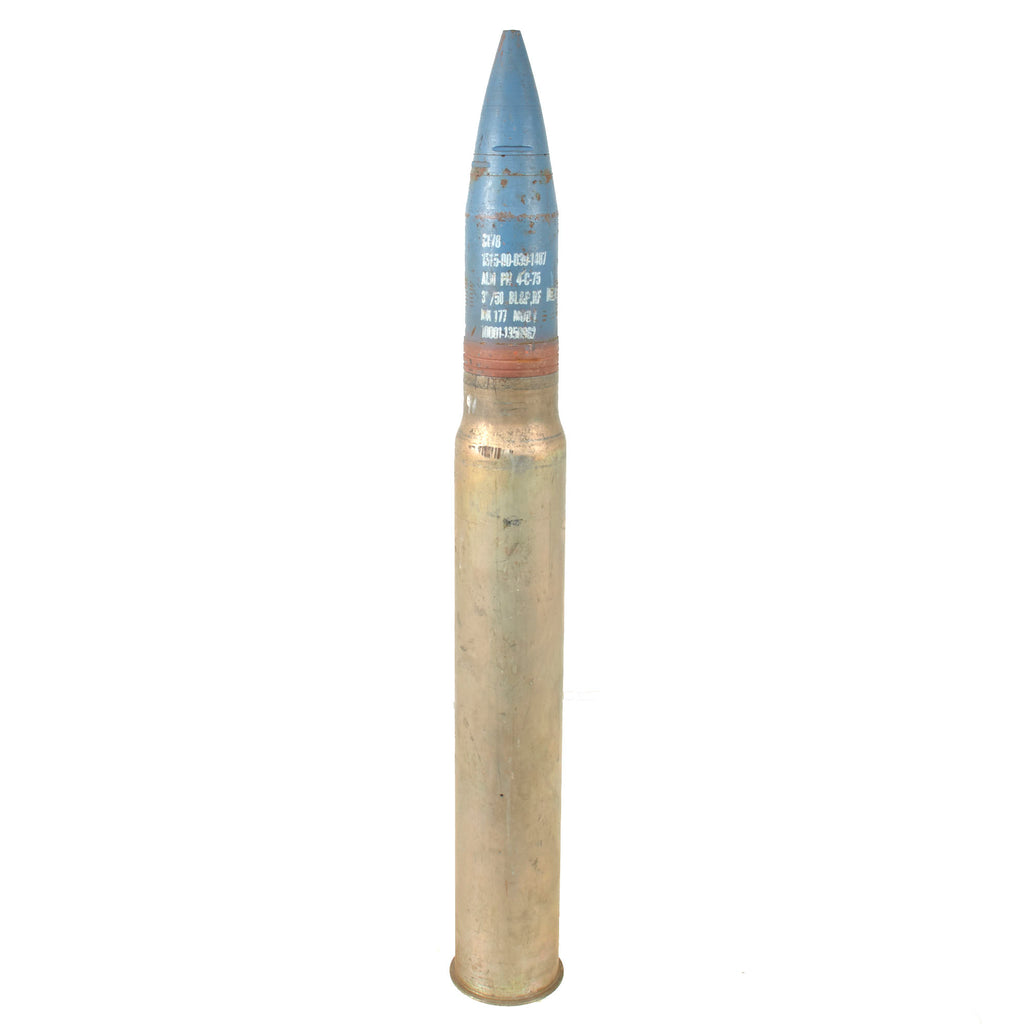 Original U.S. Korean War Era Inert Mark 9 Mod 0 50 Cal Training Round with Well-Marked Projectile Original Items