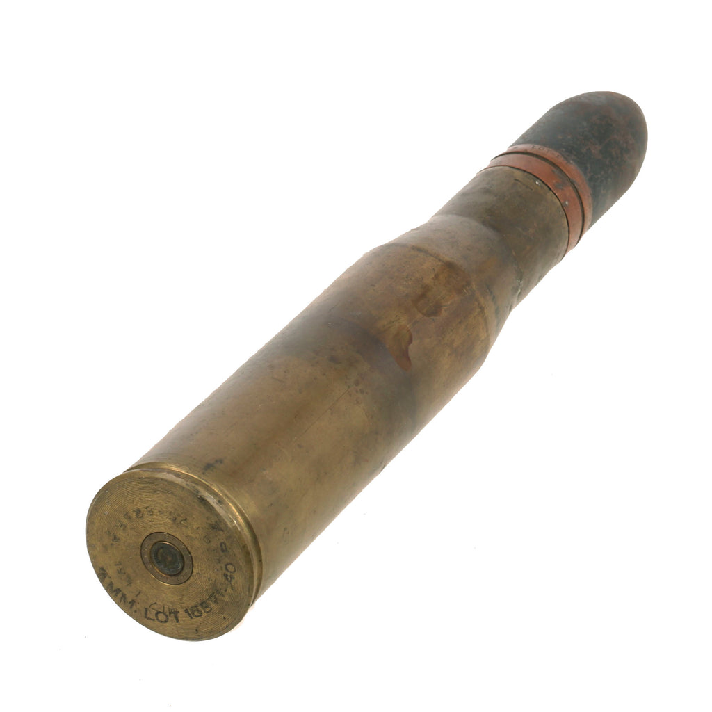 Original U.S. WWII Inert 37mm M80 Armor-Piercing Round For The Brownin ...