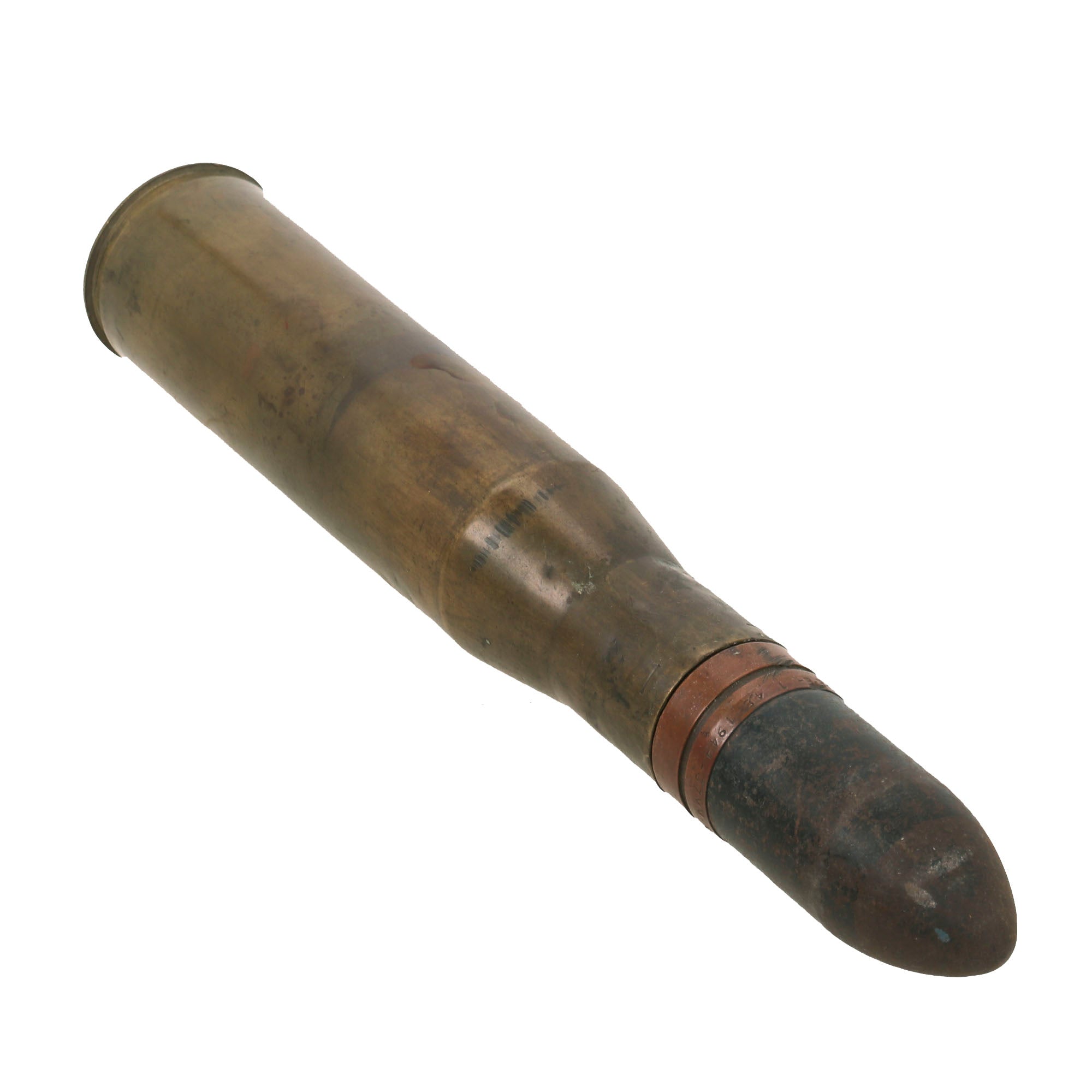 Original U.S. WWII Inert 37mm M80 Armor-Piercing Round For The Brownin ...