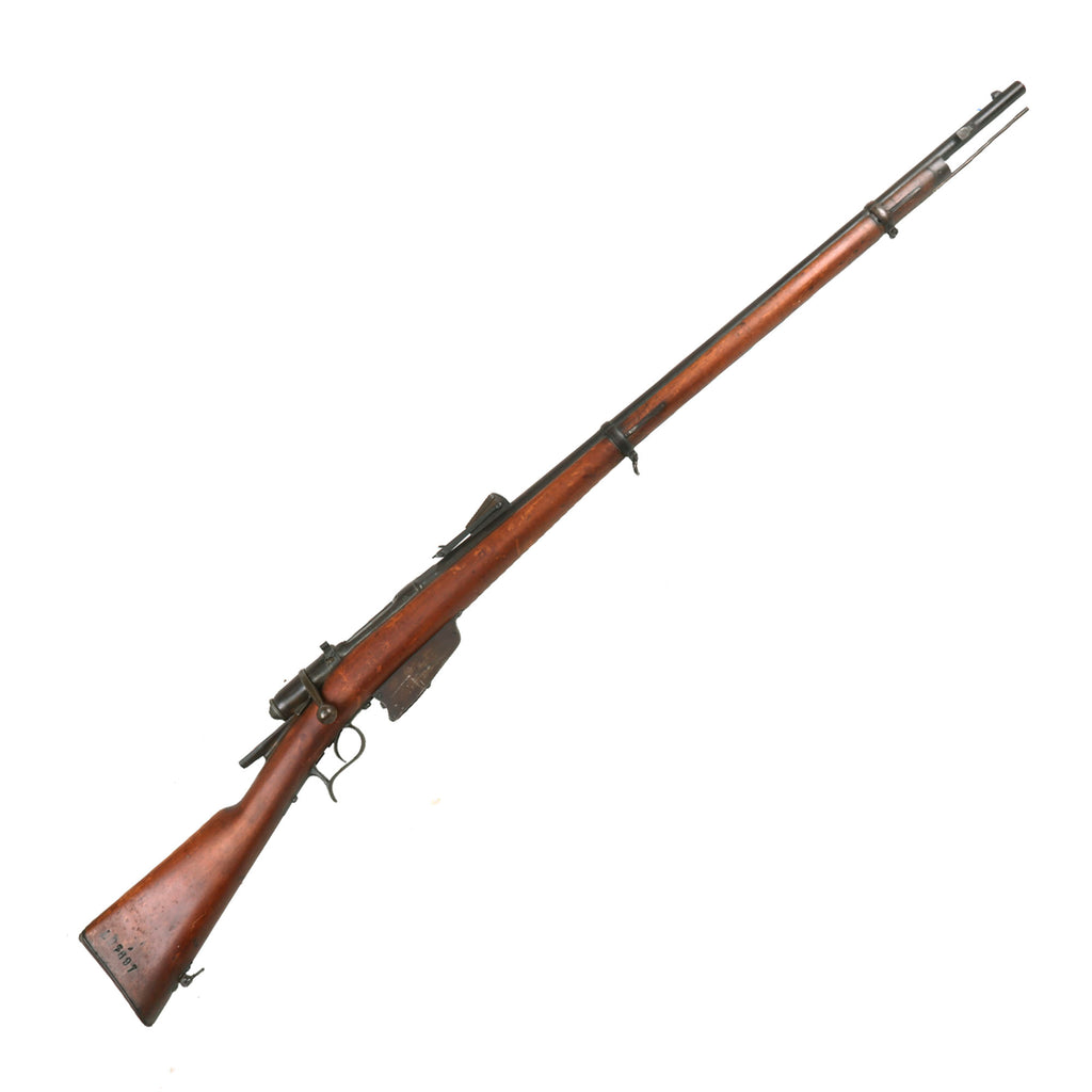 Original Italian Vetterli M1870/87/15 Infantry Rifle by Torre Annunziata Serial ZV.908 Converted to 6.5mm - Dated 1889 Original Items