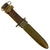 Original U.S. Korean War Era U.S.J. Japanese Made M4 Bayonet for the M1 Carbine with M8 Scabbard Original Items