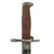 Original U.S. WWII M1905E1 M1 Garand 10 inch Cut Down Bayonet by Springfield Armory Dated 1906 with M7 Scabbard Original Items