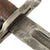 Original U.S. WWII M1905E1 M1 Garand 10 inch Cut Down Bayonet by Springfield Armory Dated 1906 with M7 Scabbard Original Items
