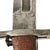 Original U.S. WWII M1905E1 M1 Garand 10 inch Cut Down Bayonet by Springfield Armory Dated 1906 with M7 Scabbard Original Items