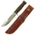 Original U.S. WWII Case 337-6”Q Fighting Knife in Correct Leather Sheath - Quartermaster “Q” Knife Original Items