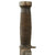 Original U.S. WWII Case 337-6”Q Fighting Knife in Correct Leather Sheath - Quartermaster “Q” Knife Original Items