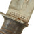 Original U.S. WWII Case 337-6”Q Fighting Knife in Correct Leather Sheath - Quartermaster “Q” Knife Original Items