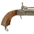 Original U.S. Civil War Era Belgian 10mm Pinfire Double Barrel Pistol with Folding Bayonet Circa 1855 - Non-Functional Original Items