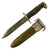 Original U.S. WWII Theater Made M1 Garand Bayonet Fighting Knife With M7 Scabbard by PAL - Dated 1942 Original Items