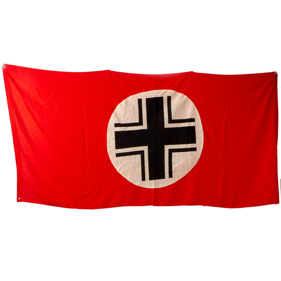 Original German WWII Unissued Balkenkreuz (Beam Cross) Panzer Tank & Vehicle Identification Flag - 39" x 76" Original Items