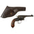 Original Imperial German Artillery Regiment Marked M1883 Reichsrevolver by Erfurt dated 1894 in Period Leather Holster - Serial 8240 l Original Items