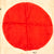 Original Japanese WWII Hand Painted Cloth Good Luck Flag With Temple Stamps - 33 ½” x 27” Original Items