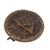 Original German WWII Early Brass Construction Third Class Black Wound Badge - Unmarked Original Items