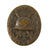 Original German WWII Early Brass Construction Second Class Silver Wound Badge - Unmarked Solid Back Original Items