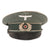 Original German WWII Army Heer Infantry EM/NCO Schirmmütze Visor Cap - Missing Sweatband & Broken Chinstrap - Size 55 Original Items
