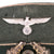 Original German WWII Army Heer Infantry EM/NCO Schirmmütze Visor Cap - Missing Sweatband & Broken Chinstrap - Size 55 Original Items