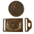 Original U.S. Civil War Union M1851 Federal Eagle EM NCO Belt Plate & Eagle Cartridge Box Plate Original Items