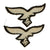 Original German WWII Luftwaffe Air Force Embroidered Insignia Grouping - 6 Items Original Items
