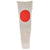 Original Japanese WWII Era Large Meatball Pennant Flag with Halyard & Maker Label - Multi-Piece Construction - 41 x 128”