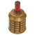 Original Japanese WWII Type 97 Inert Fragmentation Hand Grenade Converted to Victory Lighter with Cover - Body Stuffed with Wick Original Items