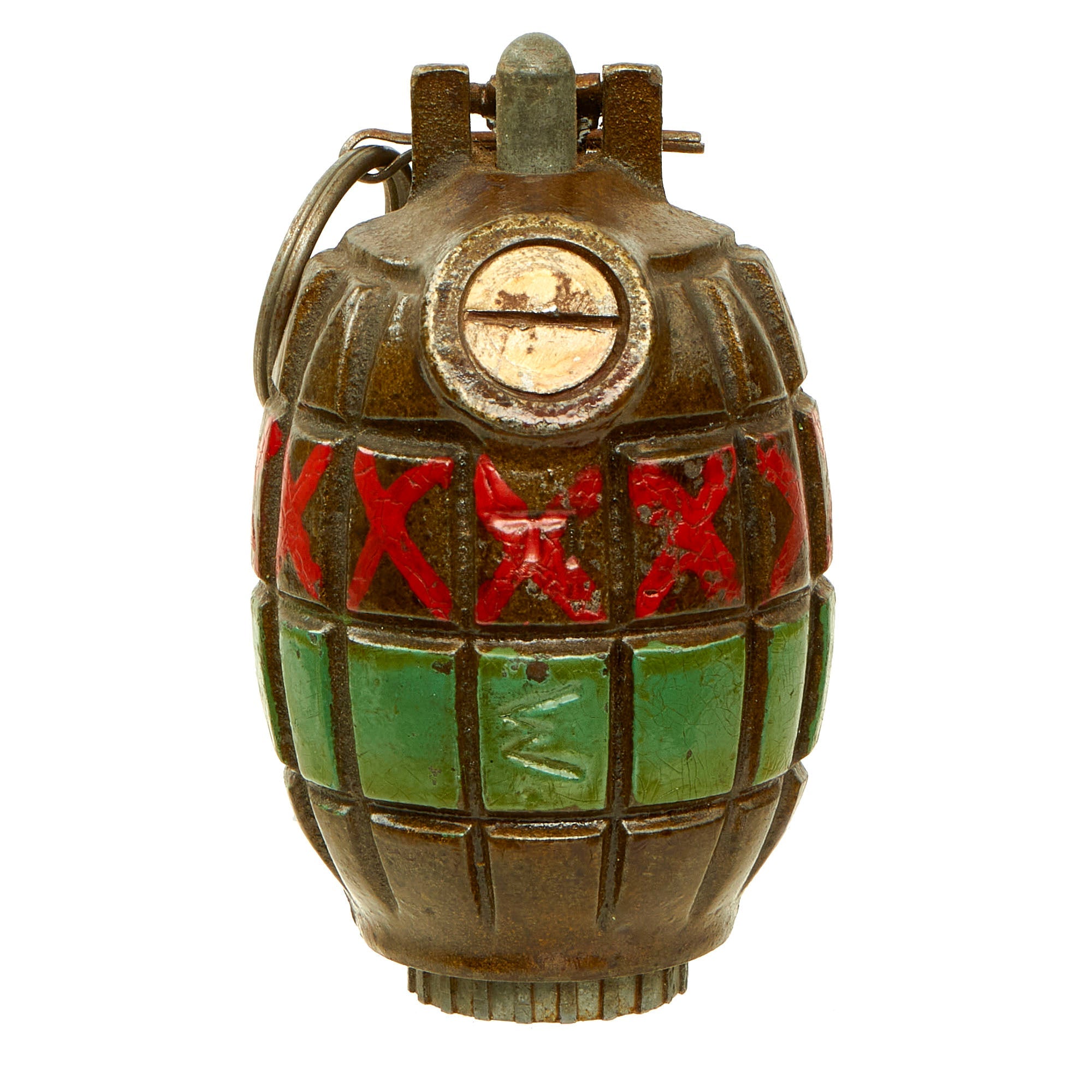 Greaned Bomb Mills Hand Grenade Bomb A LATE WWII CANADIAN No36 MILLS BOMB In