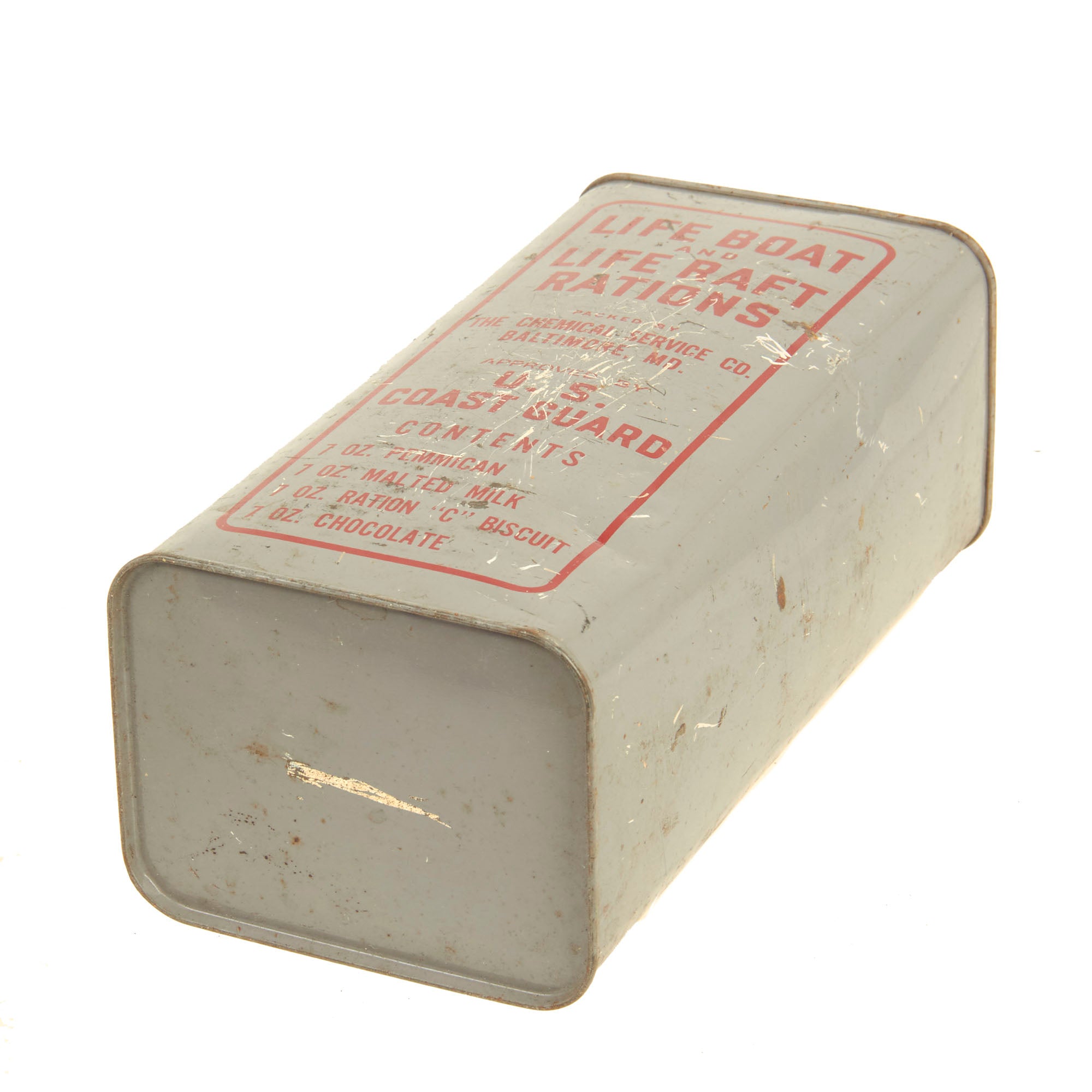 Life Boat Ration Original U.S. WWII US Coast Guard Lifeboat and Liferaft Unopened Ratio ...