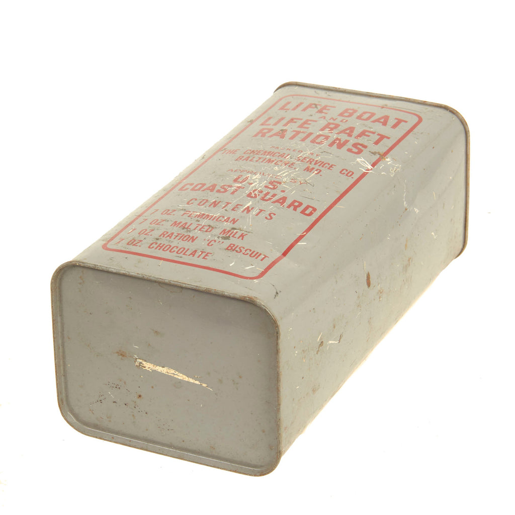 Original U.S. WWII US Coast Guard Lifeboat and Liferaft Unopened Ratio ...