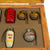 Original U.S. Vietnam War Era “Grenade Chemical Kit” Complete With Inert Resin Replica Grenades - Wood Case: 23 ¼” x 17 ½” x 6” Original Items