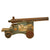 Original Model British 18th Century 24 Pounder Cannon with Carriage Made Using 19th Century Pistol Barrel Original Items