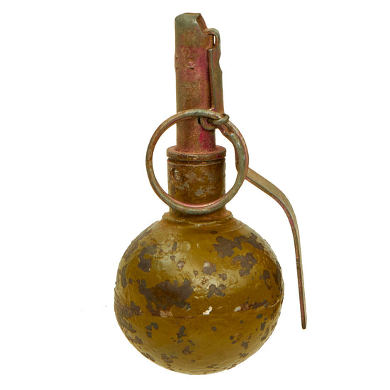 Original Vietnam War Inert Vietnamese Mini HE Hand Fragmentation Grenade Original Items