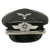 Original German WWII Luftwaffe Officer Schirmmütze Visor Crush Cap with Bullion Insignia by VIRO Original Items